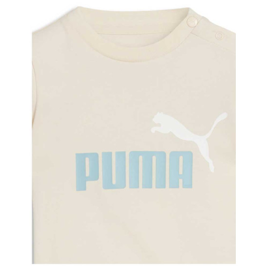 Puma Βρεφικό σετ Minicats Essentials Tee and Shorts Set